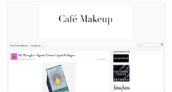Desktop Screenshot of cafemakeup.com
